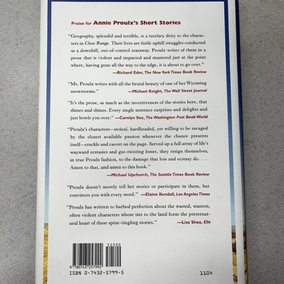 ANNIE PROULX, BAD DIRT: THE WYOMING STORIES 2, 2002, hardcover. - Picture 4 of 4